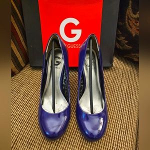 NEW Women'sG by Guess Waverly Dark Purple Pumps Sz 8.5